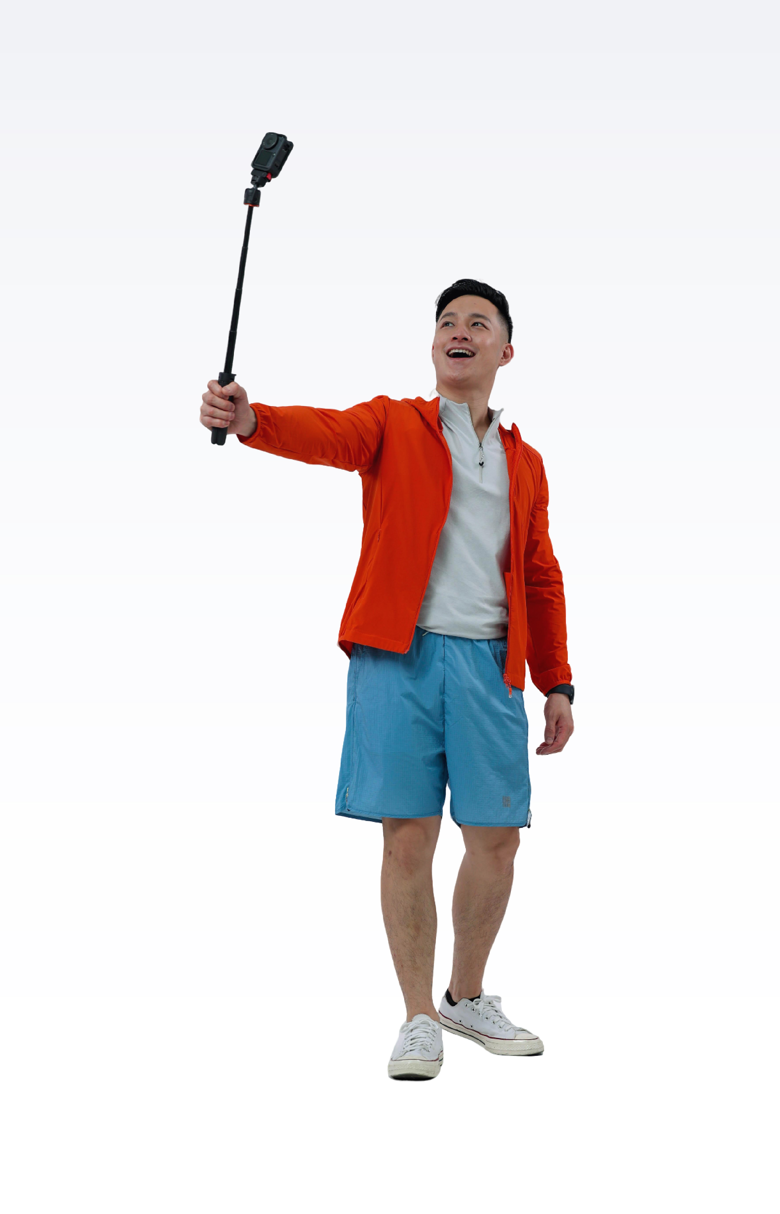 男女式防晒衣(橙色)