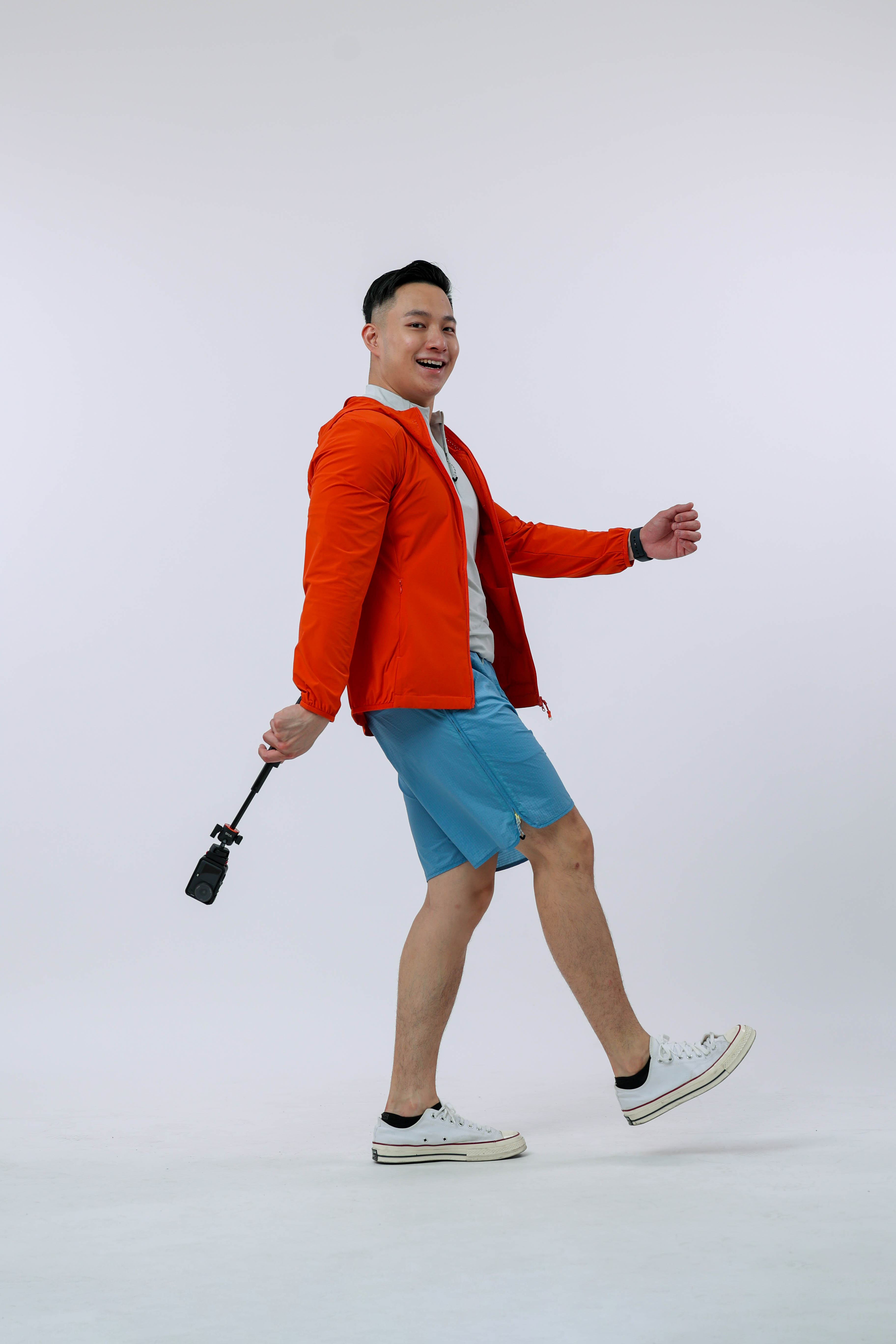 男女式防晒衣(橙色)