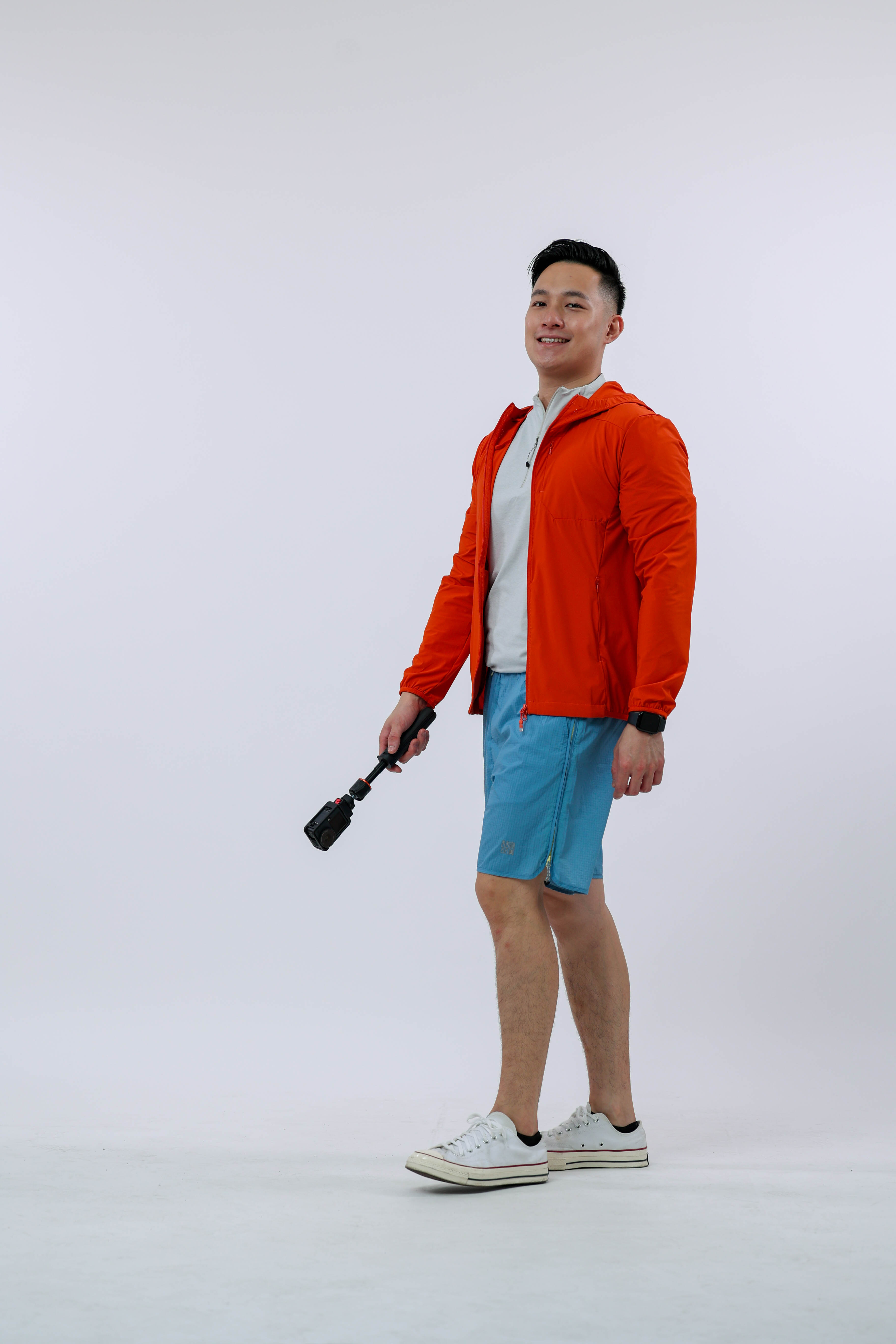 男女式防晒衣(橙色)