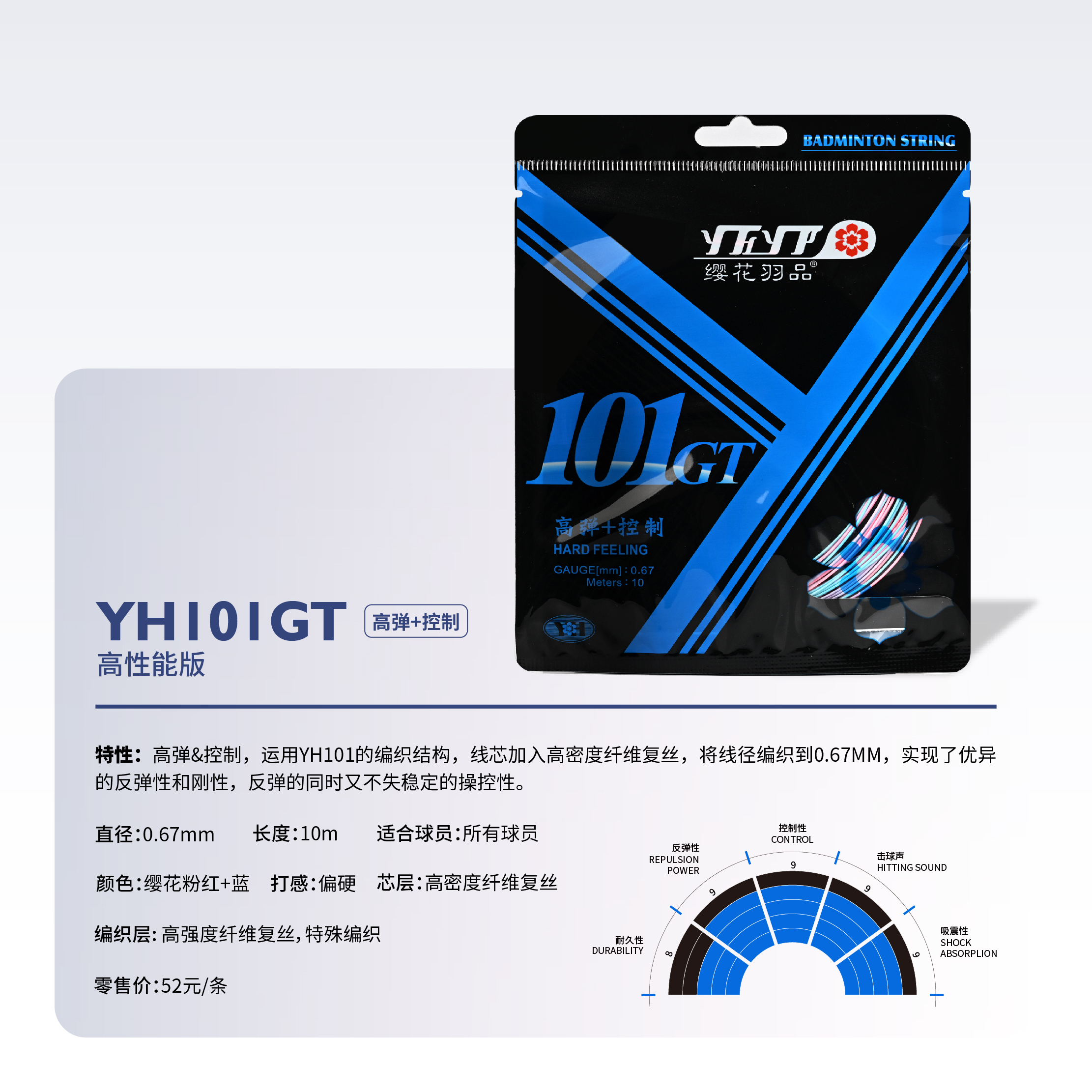 YH101GT 高弹+控制
