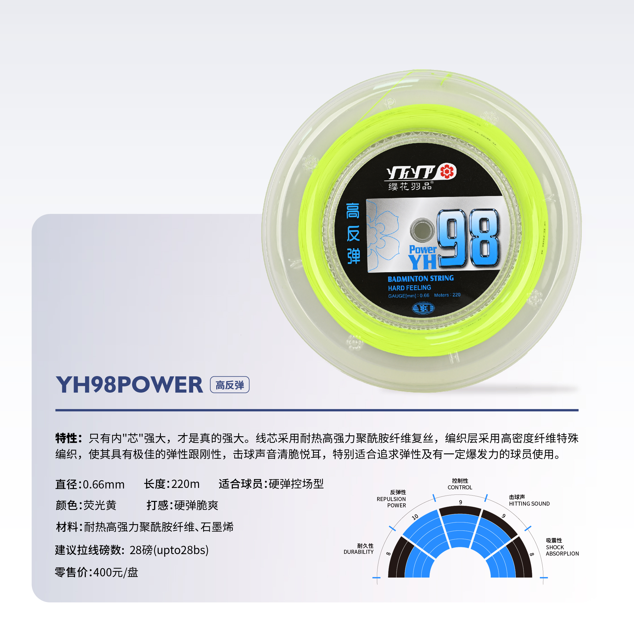 YH98POWER 高反弹