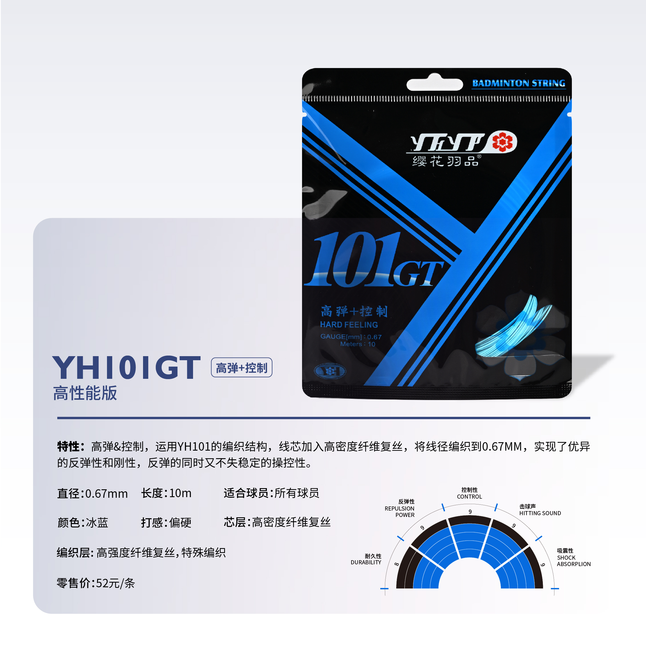 YH101GT 高弹+控制