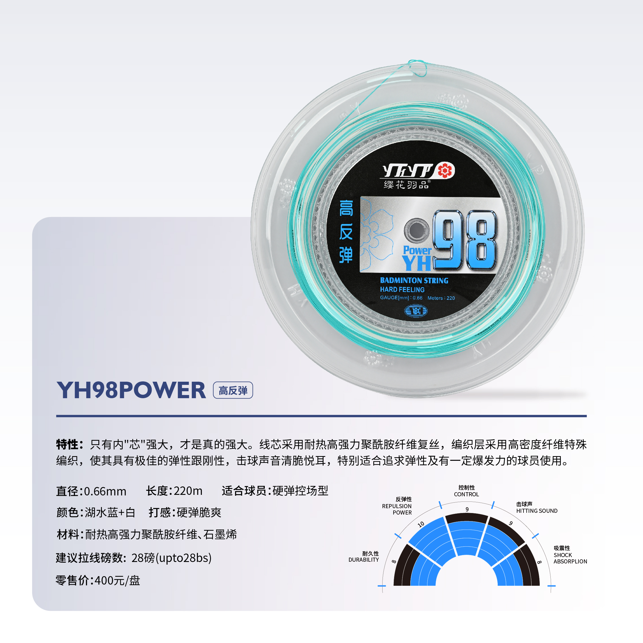 YH98POWER 高反弹