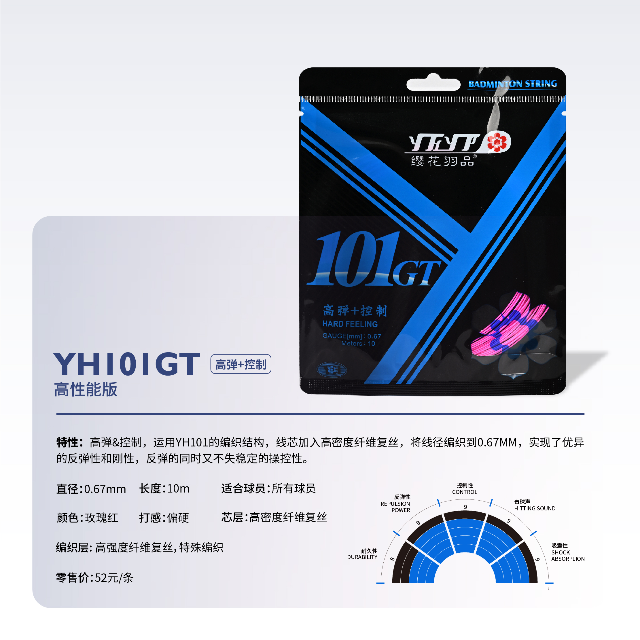 YH101GT 高弹+控制